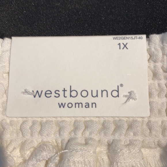 Linen Elastic Smocked Waist Capri Pants - Picture 5 of 8